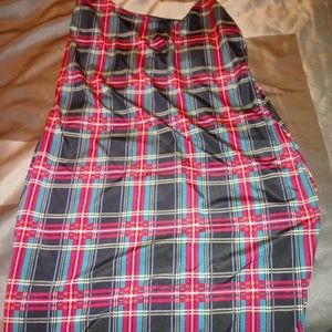 Dolls Kill Well Aint She Sweet Plaid Dress